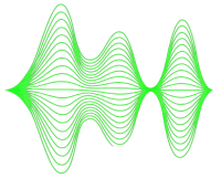 Multi-Dimensional Waves Icon
